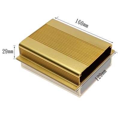 Ekstrudert aluminium rackmontert kabinett for PCb