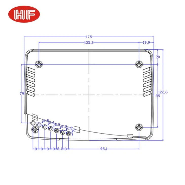 Plastic Wifi Router Enclosure Network Housing